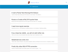 Tablet Screenshot of namran.net