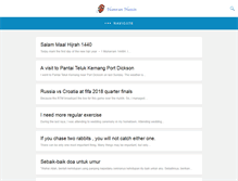 Tablet Screenshot of blog.namran.net
